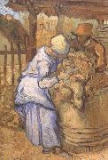 Vincent Van Gogh The Sheep-Shearers (nn04) Sweden oil painting artist
